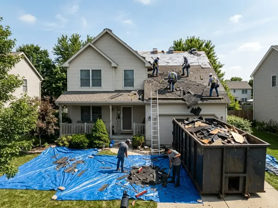 roof-replacement-debris-remova-004 — frequently asked questions, Cheapest Dumpster Rentals in Manila, AR
